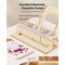 Adjustable Soap Cutter 0–2 Inch Wood Soap Slicer with Stainless Steel Wire, Extra Wires for Handmade Soap, Candle & DIY Craft Cutting